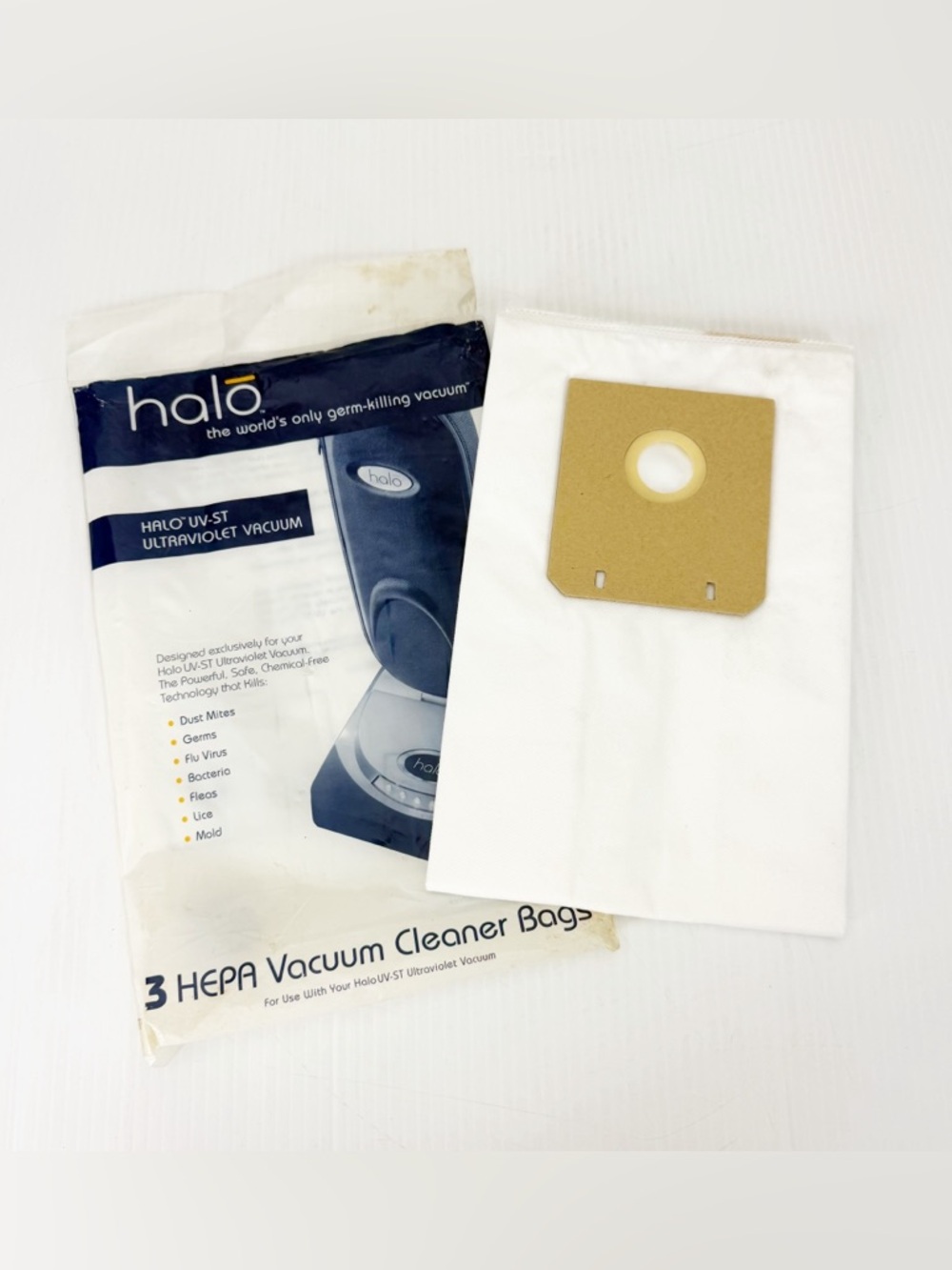 Halo HEPA Vacuum Cleaner Bag for Ultraviolet Vacuum Cleaner Single Bag